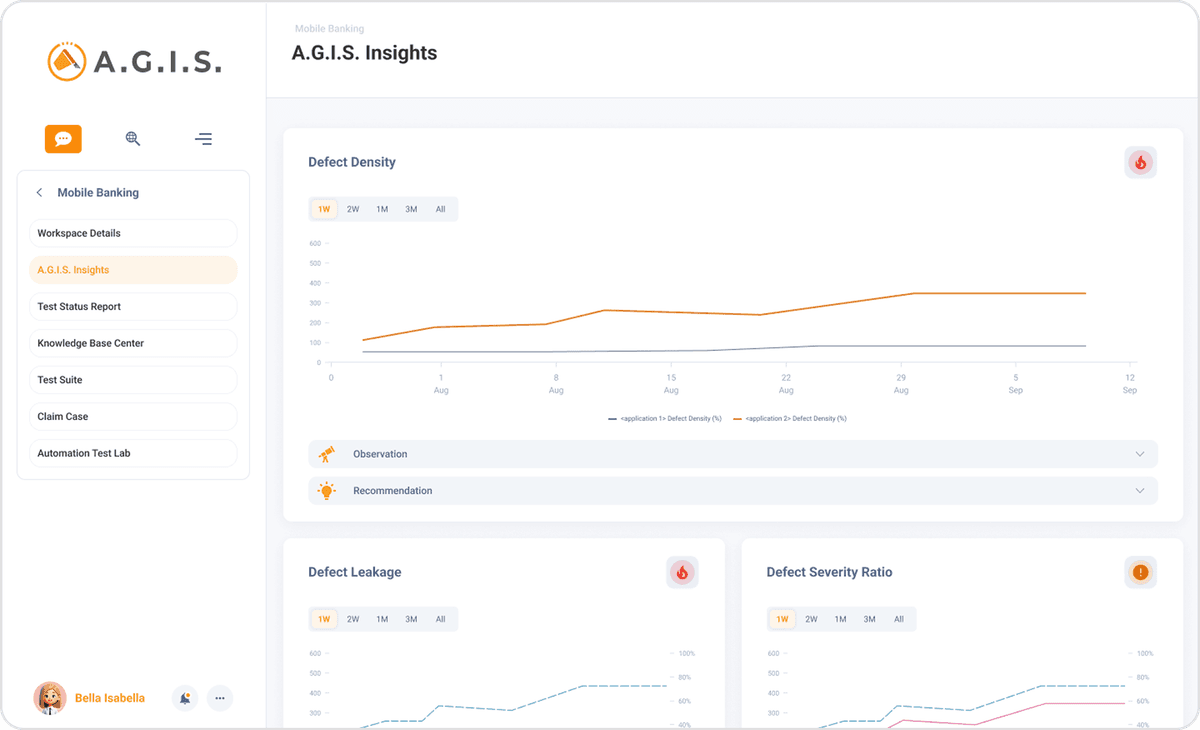 AGIS Insights Interface